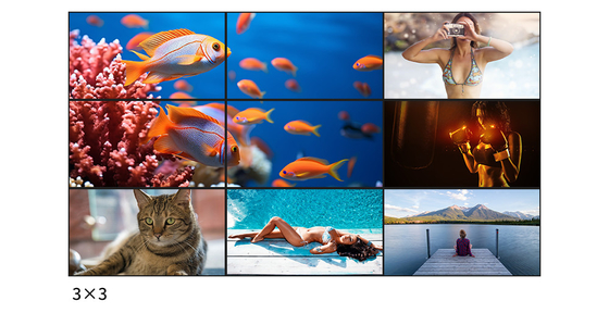 1×HDMI2.0 Output Interfaces and Supports 1 way HDMI Local Display Feedback for Control Room Video Wall
