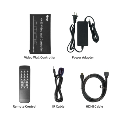Advanced 4K Video Wall Processor for Seamless and Intuitive Display Control