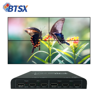 8K60 Multi-Screen Expander 8K Input 1X4 2X4 4K60 Multi-Desktop Operation Pavilion Exhibition 4 Outptput HDMI Interfaface