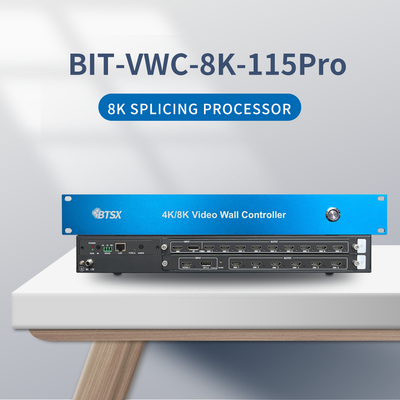 4K 8K Video Wall Controller 4K60 1 in 15 Out 1080P60 and 1200P60 2X4 3X3 3X4 Video Wall Output Large Advertising Walls