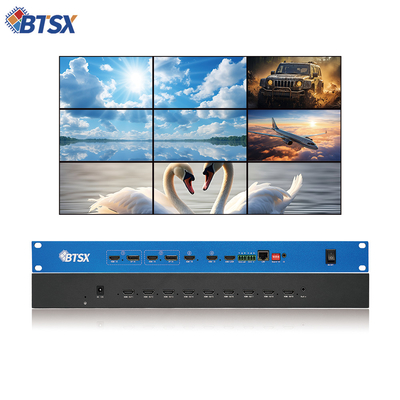 1X2 2X2 1X3 3X3 Hdmi 4K Video Processor Seamless Switching Video Wall Controller