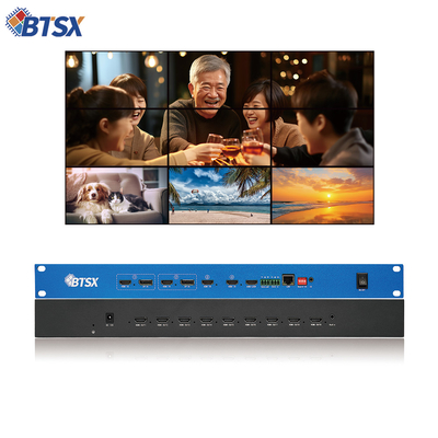 1X2 2X2 1X3 3X3 Hdmi 4K Video Processor Seamless Switching Video Wall Controller