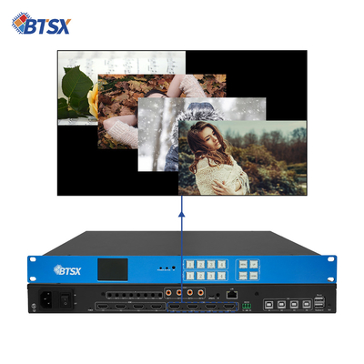 Seamless UHD Video Switch 4k Hdmi Matrix 4x4 Video Wall Controller 3x1 2x1 2x2 Support 4 Screen Division