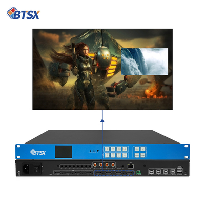 Seamless UHD Video Switch 4k Hdmi Matrix 4x4 Video Wall Controller 3x1 2x1 2x2 Support 4 Screen Division