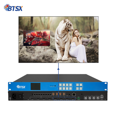 Seamless UHD Video Switch 4k Hdmi Matrix 4x4 Video Wall Controller 3x1 2x1 2x2 Support 4 Screen Division
