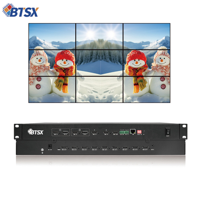 User-Friendly Multiscreen Video Processor IR Control Modes and All Iron Shell Material for Seamless Performance