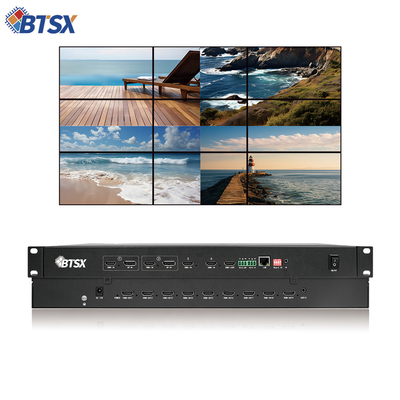 User-Friendly Multiscreen Video Processor IR Control Modes and All Iron Shell Material for Seamless Performance