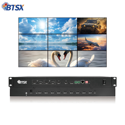 User-Friendly Multiscreen Video Processor IR Control Modes and All Iron Shell Material for Seamless Performance