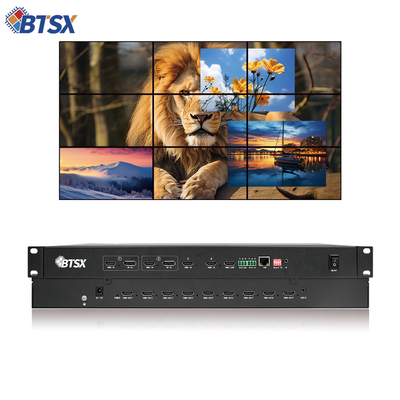 User-Friendly Multiscreen Video Processor IR Control Modes and All Iron Shell Material for Seamless Performance