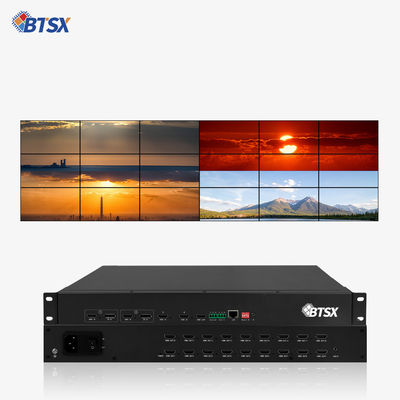 Product Features Control Room Video Wall with Advanced Video Processing and RS232 Control Methods