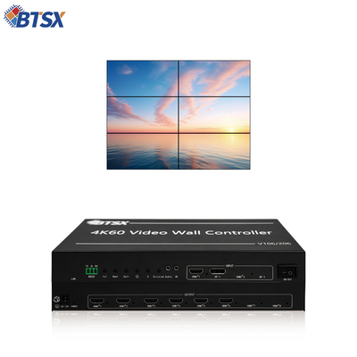 Flexible Control and Max Resolution 5760x2160 30Hz Video Wall Controller for Large-Scale Displays
