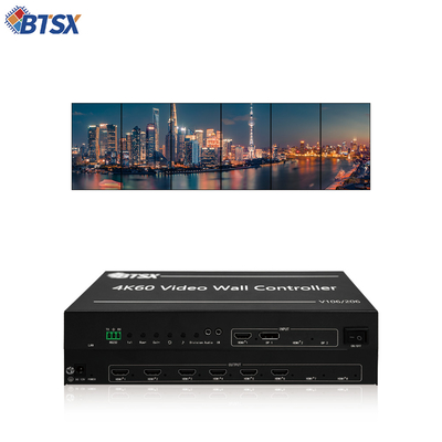 Flexible Control and Max Resolution 5760x2160 30Hz Video Wall Controller for Large-Scale Displays