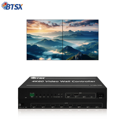 Flexible Control and Max Resolution 5760x2160 30Hz Video Wall Controller for Large-Scale Displays