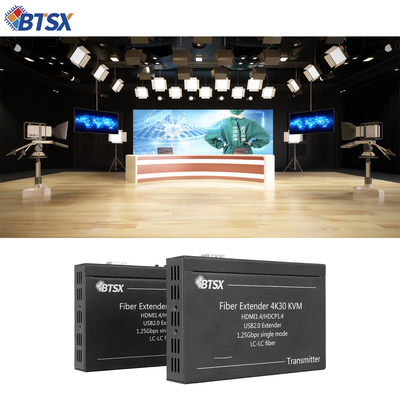 4K HDMI Fiber Extender with KVM and RS232

Professional Zero-Latency HDMI Fiber Optic Extender

4K@30Hz HDMI over Single-Mode Fiber Extender