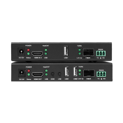 4K HDMI Fiber Extender with KVM and RS232

Professional Zero-Latency HDMI Fiber Optic Extender

4K@30Hz HDMI over Single-Mode Fiber Extender