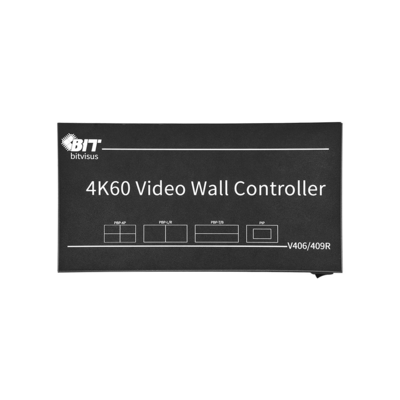 Bitvisus Professional Audio Video 1X6 6X1 3X2 Video Wall Controller 2X6 1X5 1X7 Hd Display Processor