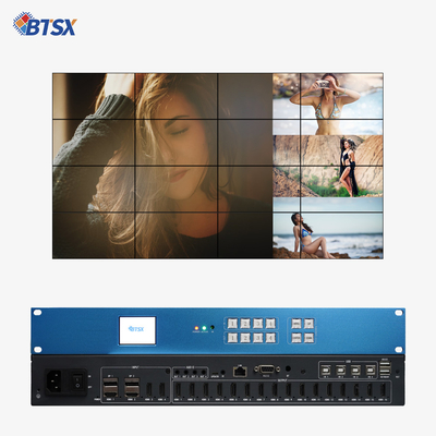 Enhance Security Surveillance Centers with Multi-Screen Video Wall Controller and Control Features RS232 Remote Control