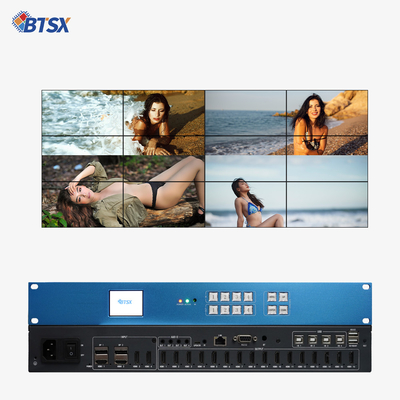 4K60 Video Processor – 4 Inputs, 16 Outputs for Multi-Screen DisplayProfessional 4K Video Wall Processor – Seamless Switching & Splicing16-Channel HDMI Video Processor – Ideal for Command & Contro