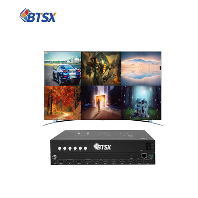 9 Split Modes Video Wall Controller 12V2A Power Supply -10-50ºC Storage/0-50ºC Operating Temperature