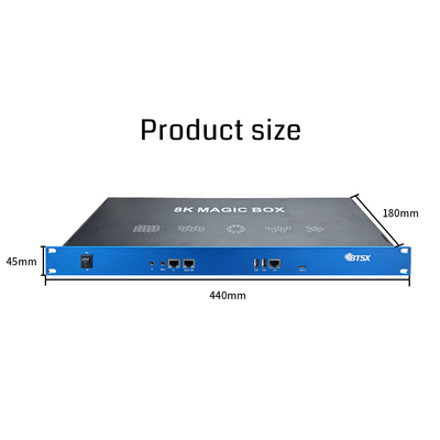 Bitvisus Creative Splicing 8K60 PIP Cropping Zoom Point to Point LCD LED Video Wall Processor