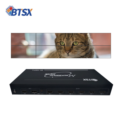 PC Control 8K Video Wall Controller HDMI/DP Splitter Multi-Screen Expander 360X215X70 Package Size