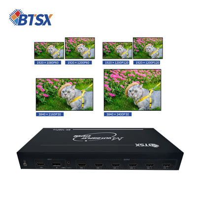 PC Control 8K Video Wall Controller HDMI/DP Splitter Multi-Screen Expander 360X215X70 Package Size