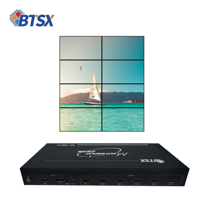 PC Control 8K Video Wall Controller HDMI/DP Splitter Multi-Screen Expander 360X215X70 Package Size