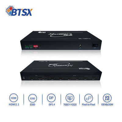PC Control 8K Video Wall Controller HDMI/DP Splitter Multi-Screen Expander 360X215X70 Package Size
