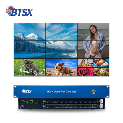 Real-Time Monitoring and Enhanced Signal Transmission Control Room Video Wall with Industrial-Grade Reliability