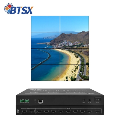 Bitvisus Video Wall Controller - Supports 3x3, 2x4, 5*1 7*1 Configurations, No Latency, No Stretching BIT-VWC-109