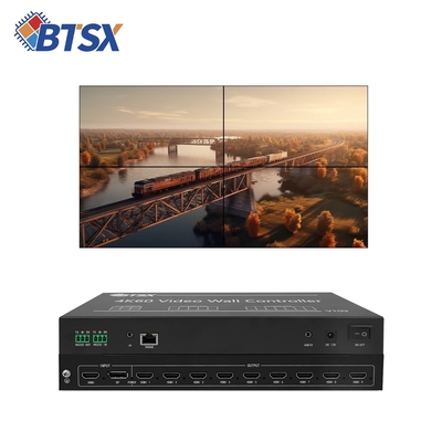 Bitvisus Video Wall Controller - Supports 3x3, 2x4, 5*1 7*1 Configurations, No Latency, No Stretching BIT-VWC-109