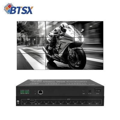 Bitvisus Video Wall Controller - Supports 3x3, 2x4, 5*1 7*1 Configurations, No Latency, No Stretching BIT-VWC-109