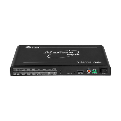 itvisus 4x1 HDMI Security Conference Monitoring Solution 4 in 1 Out 4K60 Multiple Views Multi-Viewer Screen Switch Adapter