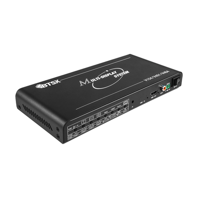 itvisus 4x1 HDMI Security Conference Monitoring Solution 4 in 1 Out 4K60 Multiple Views Multi-Viewer Screen Switch Adapter