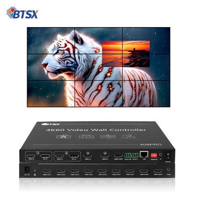 LCD LED TV Video Wall Controller Processor Bitvisus RACK PIP Seamless Switching HDMI Switcher Matrix 3x3 3x4 3x5 3x6