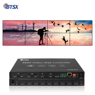 LCD LED TV Video Wall Controller Processor Bitvisus RACK PIP Seamless Switching HDMI Switcher Matrix 3x3 3x4 3x5 3x6