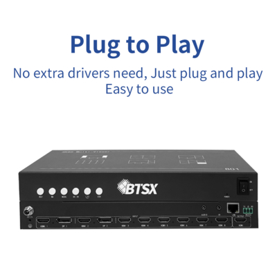 Digital Signage Rotating Splicing Processor for Video Walls BIT-MV-4K60-801
