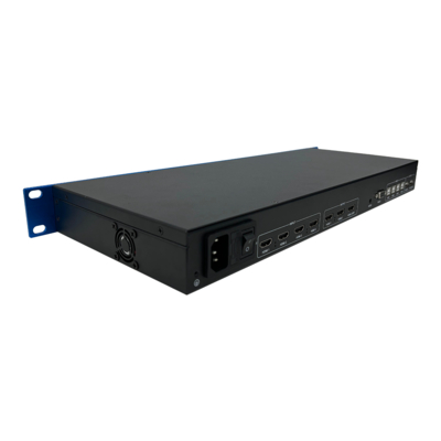 4K60 Resolution Video Wall Controller with 3 Simultaneously Displayed Pictures and Remote Control Included