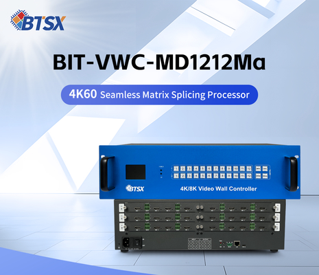 220V Power Source Control Room Video Wall 12 X HDMI 2.0 Output Interface for Professional Video Display