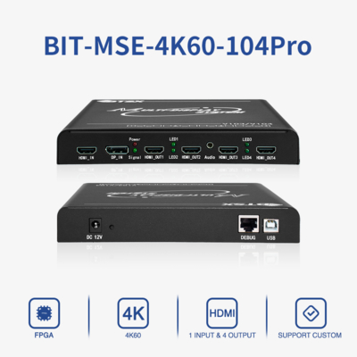 Bitvisus UHD WUXGA Projection Mapping Edge fusion Blending Immersive Interaction Multi-screen Expander Video Wall Controller