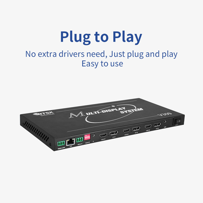 High-Fidelity Video Wall Controller with Uncompressed Signal Transmission for Broadcast-Quality Displays and Flawless Visuals