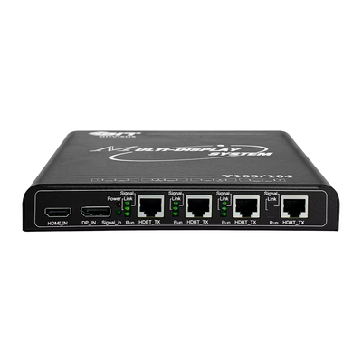 4K60 1 in 4 HDBaseTOut 1X4 4X1 Pixel Mapping Projection Fusion Processor with HDBaseT Standard Network Port Output