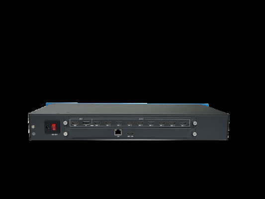 4K60 Gigabit Ethernet Decoding and Splicing Processor IP Stream Input Control Room NVR Decoder E-Map Security Monitoring Decoder