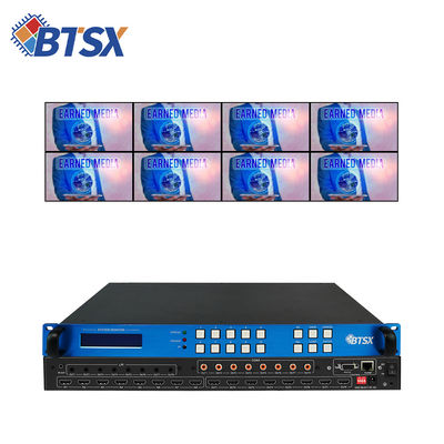 8x8 HDMI Matrix Switcher 4K60Hz Video Wall Controller with HDCP 2.2 Support
