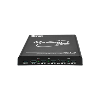 Equal Proportion HDMI Matrix Switcher 4K Video Wall Controller 1X4 1X2 For KTV Room