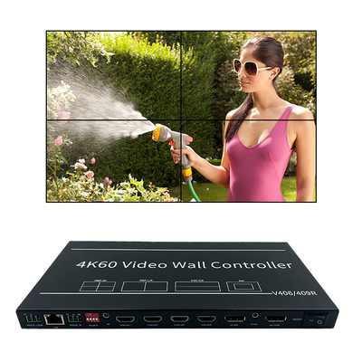 4 In 6 Out 9x2 1x4 1x5 1x6 2x3 3x3 HDMI Processor Splitter Switcher Video Wall Controller