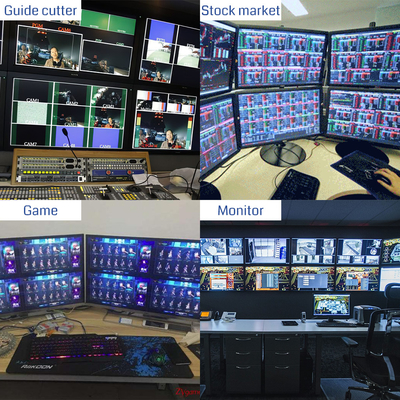 RS232 Control Options 8 HDMI Input Multi-Screen Display Controller for Effortless Video Switching and User-Friendly Design