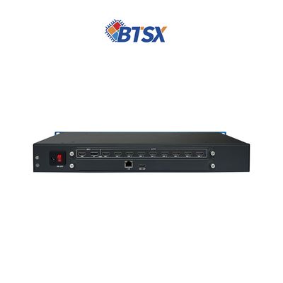 Professional 4K60 Decoder Video Wall Processor with 9 HDMI Outputs and 64x D1@30fps Decoding for Multi-Screen Display