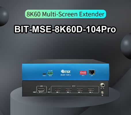 BIT-MSE-8K60D-104Pro 8K60 DP Input 4K60 HDMI Output Industrial Grade Video Wall Controller Multi-screen Processor